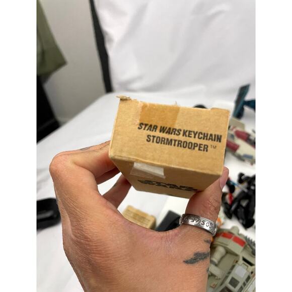 VTG Star Wars 1990s Action Figures Kenner Ships Micro Machines Lot Bundle - Picture 3 of 16